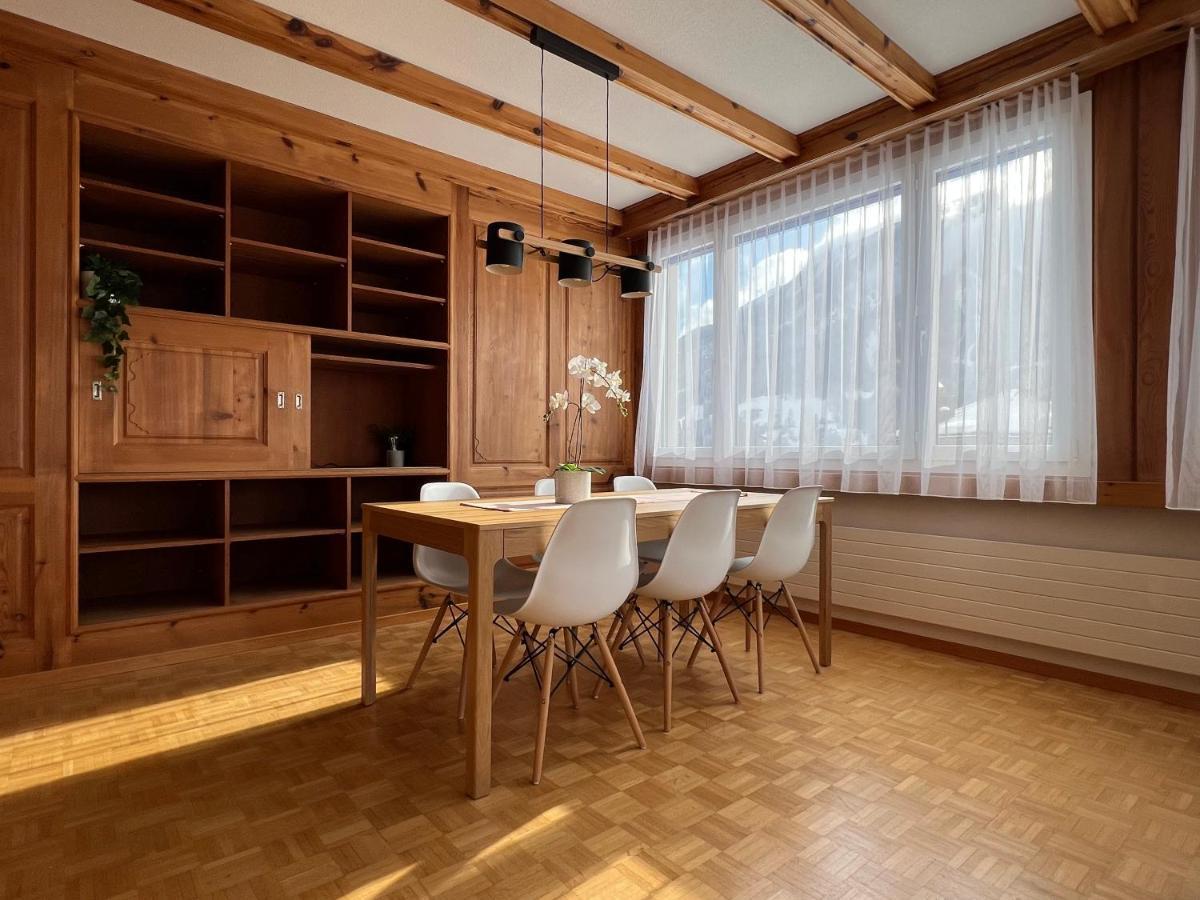 Ferienwohnung Dorfzentrum Disentis Ngoại thất bức ảnh